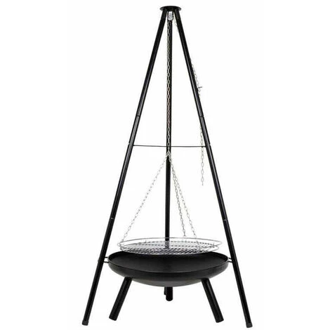 PUR LINE Brasero D'ext?rieur, Design Allong? En Acier Noir, R?glable En Hauteur - No Name 4 PUR LINE Brasero D'ext?rieur, Design Allong? En Acier Noir, R?glable En Hauteur - No Name – Image 2