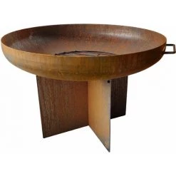 PURLINE Brasero D'ext?rieur Avec Base En Forme De Croix En Acier Corten - No Name 10 PURLINE Brasero D'ext?rieur Avec Base En Forme De Croix En Acier Corten - No Name -Chauffage d'extérieur Soldes 52781371 4