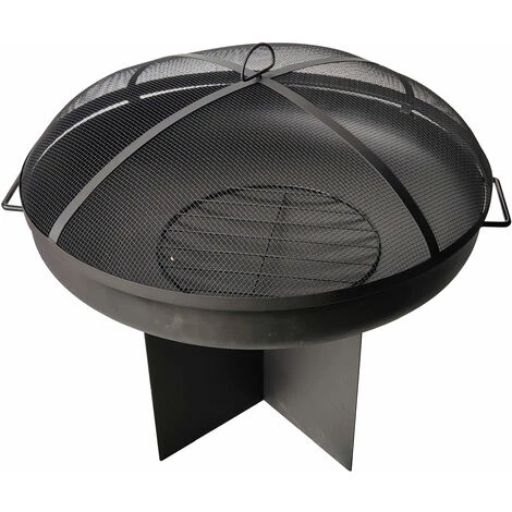 PUR LINE Brasero D'extérieur En Acier Noir Avec Couvercle De Protection - No Name 5 PUR LINE Brasero D'extérieur En Acier Noir Avec Couvercle De Protection - No Name – Image 3