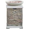 Braséro De Jardin à Gaz Chauffage Extérieur Effet Pierre Naturelle Housse De Protection Roches De Lave Teamson Home HF29308AA-EU - Gris 1 Braséro De Jardin à Gaz Chauffage Extérieur Effet Pierre Naturelle Housse De Protection Roches De Lave Teamson Home HF29308AA-EU - Gris -Chauffage d'extérieur Soldes 52786703 1