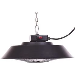 BELIANI Chauffage électrique Suspendu 1500 W Noir - Noir 10 BELIANI Chauffage électrique Suspendu 1500 W Noir - Noir -Chauffage d'extérieur Soldes 52965200 4