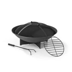 Braséro Avec Couvercle Landmann 03313 - Avec Couvercle Et Tisonnier