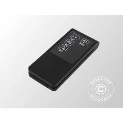 DANCOVER Chauffage De Terrasse SENSUI Sur Pied Avec Télécommande, 2 Lampes Halogènes, 2000W, Noir - Noir 9 DANCOVER Chauffage De Terrasse SENSUI Sur Pied Avec Télécommande, 2 Lampes Halogènes, 2000W, Noir - Noir -Chauffage d'extérieur Soldes 53323128 4