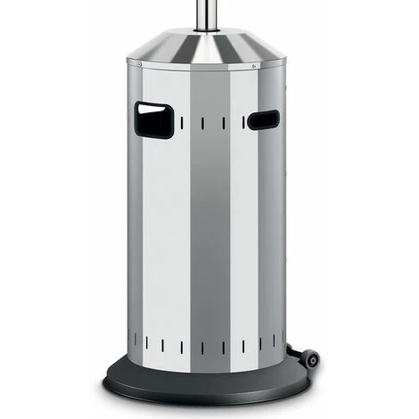 Favex - Parasol Chauffant Gaz Cosy Elegance Inox - Exterieur - 3 à 8 KW - 12m² - Prêt à L'emploi Livré Avec Tuyau Et Détendeur - 76 X 76 X 218 - Argent 6 Favex - Parasol Chauffant Gaz Cosy Elegance Inox - Exterieur - 3 à 8 KW - 12m² - Prêt à L'emploi Livré Avec Tuyau Et Détendeur - 76 X 76 X 218 - Argent – Image 4