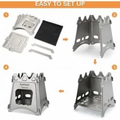 Réchaud De Camping Aomiun, Insert En Acier Inoxydable Petit. Toile Noire Sac à Fermeture Automatique 20*20 - Insert En Acier Inoxydable Petit. Toile Noire Sac à Fermeture Automatique 20*20 9 Réchaud De Camping Aomiun, Insert En Acier Inoxydable Petit. Toile Noire Sac à Fermeture Automatique 20*20 - Insert En Acier Inoxydable Petit. Toile Noire Sac à Fermeture Automatique 20*20 -Chauffage d'extérieur Soldes 53338800 3