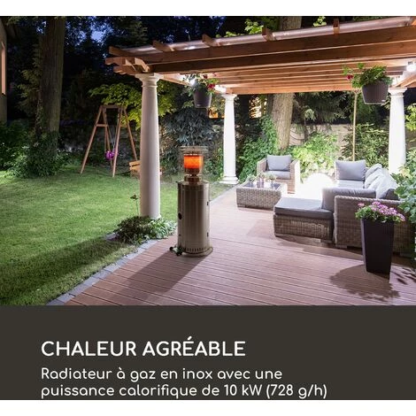 Blumfeldt Heatwave Radiateur à Gaz 10 KW (728 G/h) Roulettes Housse De Protection Allumage Piézoélectrique 4 Blumfeldt Heatwave Radiateur à Gaz 10 KW (728 G/h) Roulettes Housse De Protection Allumage Piézoélectrique – Image 2