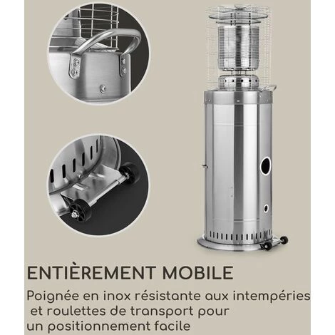 Blumfeldt Heatwave Radiateur à Gaz 10 KW (728 G/h) Roulettes Housse De Protection Allumage Piézoélectrique 5 Blumfeldt Heatwave Radiateur à Gaz 10 KW (728 G/h) Roulettes Housse De Protection Allumage Piézoélectrique – Image 3