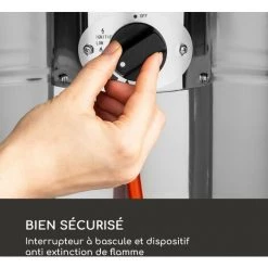Blumfeldt Heatwave Radiateur à Gaz 10 KW (728 G/h) Roulettes Housse De Protection Allumage Piézoélectrique 10 Blumfeldt Heatwave Radiateur à Gaz 10 KW (728 G/h) Roulettes Housse De Protection Allumage Piézoélectrique -Chauffage d'extérieur Soldes 53439822 4