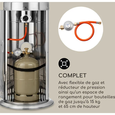 Blumfeldt Heatwave Radiateur à Gaz 10 KW (728 G/h) Roulettes Housse De Protection Allumage Piézoélectrique 7 Blumfeldt Heatwave Radiateur à Gaz 10 KW (728 G/h) Roulettes Housse De Protection Allumage Piézoélectrique – Image 5