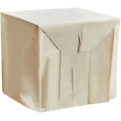 Braséro De Jardin à Gaz Chauffage Extérieur Textilène Métal Housse De Protection Roches De Lave Teamson Home HF28201AA-EU - Brun 5 Braséro De Jardin à Gaz Chauffage Extérieur Textilène Métal Housse De Protection Roches De Lave Teamson Home HF28201AA-EU - Brun – Image 3