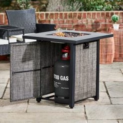 Braséro De Jardin à Gaz Chauffage Extérieur Textilène Métal Housse De Protection Roches De Lave Teamson Home HF28201AA-EU - Brun 10 Braséro De Jardin à Gaz Chauffage Extérieur Textilène Métal Housse De Protection Roches De Lave Teamson Home HF28201AA-EU - Brun -Chauffage d'extérieur Soldes 53517351 4