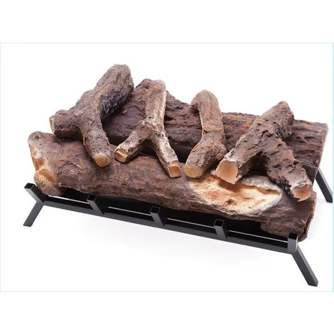 PUR LINE Brûleur En Acier De 2500W Avec Bûches Décoratives - No Name 4 PUR LINE Brûleur En Acier De 2500W Avec Bûches Décoratives - No Name – Image 2