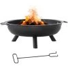 Outsunny Brasero Boule De Feu Cheminée Foyer Extérieur Dim. 79L X 69l X 25,5H Cm 2 Poignées Tisonnier Acier Noir - Noir 1 Outsunny Brasero Boule De Feu Cheminée Foyer Extérieur Dim. 79L X 69l X 25,5H Cm 2 Poignées Tisonnier Acier Noir - Noir -Chauffage d'extérieur Soldes 53591949 1