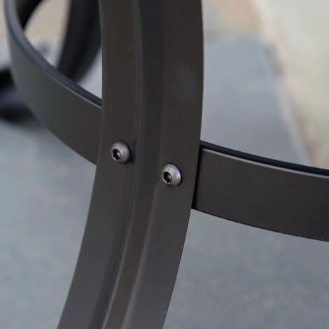 Outsunny Brasero Boule De Feu Cheminée Foyer Extérieur Ø 55 X 50H Cm Grille à Charbon Couvercle Tisonnier Acier Noir - Noir 7 Outsunny Brasero Boule De Feu Cheminée Foyer Extérieur Ø 55 X 50H Cm Grille à Charbon Couvercle Tisonnier Acier Noir - Noir – Image 5