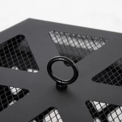 Outsunny Brasero Cheminée Foyer Extérieur Hexagonal En Acier Pare-étincelles Avec Tisonnier Dim. 70L X 70l X 58H Cm - Noir - Noir 9 Outsunny Brasero Cheminée Foyer Extérieur Hexagonal En Acier Pare-étincelles Avec Tisonnier Dim. 70L X 70l X 58H Cm - Noir - Noir -Chauffage d'extérieur Soldes 53591951 3