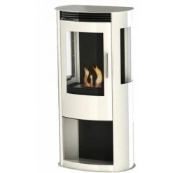 PURLINE Po?le D'ext?rieur 3kW En Acier Blanc - No Name