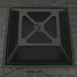 LANGRAY Foyer De Jardin Avec Tisonnier 81x81x47 Cm XXL Acier Maison & Jardin 10 LANGRAY Foyer De Jardin Avec Tisonnier 81x81x47 Cm XXL Acier Maison & Jardin -Chauffage d'extérieur Soldes 53826475 4