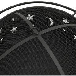 LANGRAY Foyer Avec Tisonnier 76 Cm XXL Acier Maison & Jardin 10 LANGRAY Foyer Avec Tisonnier 76 Cm XXL Acier Maison & Jardin -Chauffage d'extérieur Soldes 53826477 4