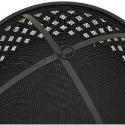 LANGRAY Foyer Avec Tisonnier 68 Cm XXL Acier Maison & Jardin 10 LANGRAY Foyer Avec Tisonnier 68 Cm XXL Acier Maison & Jardin -Chauffage d'extérieur Soldes 53826480 4