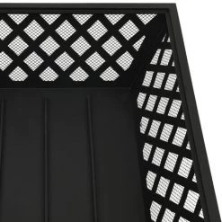 LANGRAY Foyer Avec Tisonnier 64 Cm XXL Acier Maison & Jardin 10 LANGRAY Foyer Avec Tisonnier 64 Cm XXL Acier Maison & Jardin -Chauffage d'extérieur Soldes 53826482 4