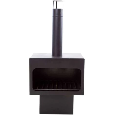 LANGRAY RedFire Cheminée Jersey XL Acier Noir 81076 Maison & Jardin 3 LANGRAY RedFire Cheminée Jersey XL Acier Noir 81076 Maison & Jardin