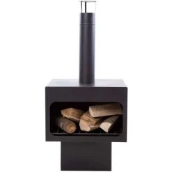 LANGRAY RedFire Cheminée Jersey XL Acier Noir 81076 Maison & Jardin 11 LANGRAY RedFire Cheminée Jersey XL Acier Noir 81076 Maison & Jardin -Chauffage d'extérieur Soldes 53826492 5