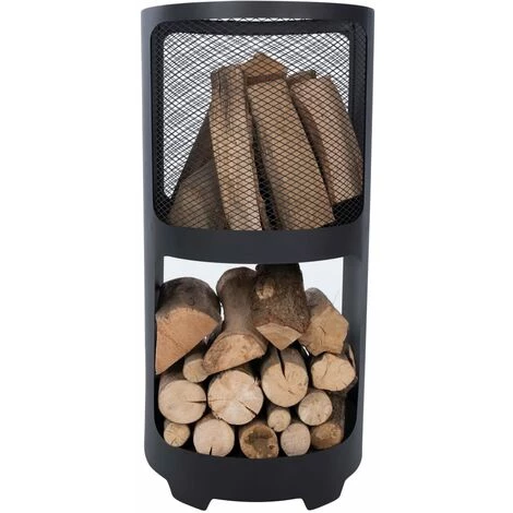 LANGRAY RedFire Foyer Buffalo 44 X 90 Cm Acier Noir Mat Maison & Jardin 5 LANGRAY RedFire Foyer Buffalo 44 X 90 Cm Acier Noir Mat Maison & Jardin – Image 3