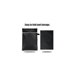 DECKON Housse De Protection Our Brasero Couverture De Gril Housse Bâche De Protection BBQ Couverture De Foyer Housse Pour Foyer D'extérieur Avec Cordon De Serrage V7084B (122 X 50cm) -Chauffage d'extérieur Soldes 53921474 5