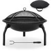Brasero Extérieur Jardin Cheminée Foyer Pour Terrasse, Plage,Fête - MONDEER -Chauffage d'extérieur Soldes 53940527 1