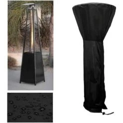 TINOR Couverture De Chauffe-Patio, Imperméable Housses De Chauffage Extérieur Housse De Protection Pour Chauffage De Terrasse, 226 X 85 X 48 Cm 10 TINOR Couverture De Chauffe-Patio, Imperméable Housses De Chauffage Extérieur Housse De Protection Pour Chauffage De Terrasse, 226 X 85 X 48 Cm -Chauffage d'extérieur Soldes 53994793 4