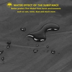 TINOR Housses De Chauffage Extérieur De Protection Intempéries Housse De Radiateur Patio - Tissu Oxford 600D Résistant Aux Intempéries Et Aux UV - Rond - 50 X 50 X 120 Cm 9 TINOR Housses De Chauffage Extérieur De Protection Intempéries Housse De Radiateur Patio - Tissu Oxford 600D Résistant Aux Intempéries Et Aux UV - Rond - 50 X 50 X 120 Cm -Chauffage d'extérieur Soldes 53994856 3