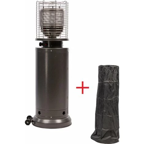 Parasol Chauffant - Max 11.000 W 60 X 59 X 140 Cm - Couverture Inclus - Anthracite - MaxxGarden - Antraciet 3 Parasol Chauffant - Max 11.000 W 60 X 59 X 140 Cm - Couverture Inclus - Anthracite - MaxxGarden - Antraciet