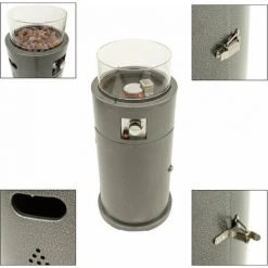 Chauffage Dextérieur Gaz 10kw - Pierres De Lave - MaxxGarden -Chauffage d'extérieur Soldes 54009764 3