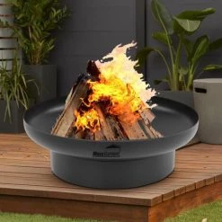 Brasero - XL - Acier - 100 Cm - Noir - MaxxGarden -Chauffage d'extérieur Soldes 54009785 4