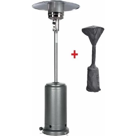 Parasol Chauffant - Mobile - Couverture Gratuite - 80 X 220 Cm - Acier - Anthracite - MaxxGarden 3 Parasol Chauffant - Mobile - Couverture Gratuite - 80 X 220 Cm - Acier - Anthracite - MaxxGarden