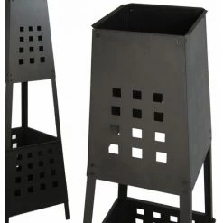 Brasero DExtérieur - Cheminée De Terrasse - 35 X 35 X 100 Cm - Noir - MaxxGarden 9 Brasero DExtérieur - Cheminée De Terrasse - 35 X 35 X 100 Cm - Noir - MaxxGarden -Chauffage d'extérieur Soldes 54009794 3