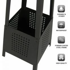 Brasero DExtérieur - Cheminée De Terrasse - 35 X 35 X 100 Cm - Noir - MaxxGarden 10 Brasero DExtérieur - Cheminée De Terrasse - 35 X 35 X 100 Cm - Noir - MaxxGarden -Chauffage d'extérieur Soldes 54009794 4