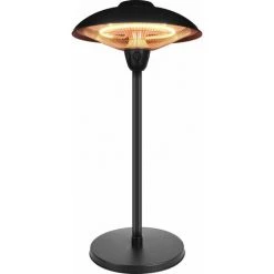 Parasol Chauffant - Chauffage De Table - 1500 W - 78 Cm - Noir - MaxxGarden