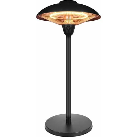 Parasol Chauffant - Chauffage De Table - 1500 W - 78 Cm - Noir - MaxxGarden 3 Parasol Chauffant - Chauffage De Table - 1500 W - 78 Cm - Noir - MaxxGarden