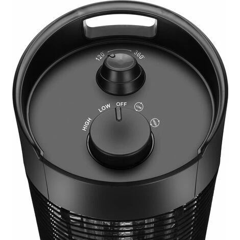 Chauffage DExtérieur - Radiateur Infrarouge Extérieur 1200W - Modèle De Table Pivotant Oscillant - Noir - MaxxGarden 4 Chauffage DExtérieur - Radiateur Infrarouge Extérieur 1200W - Modèle De Table Pivotant Oscillant - Noir - MaxxGarden – Image 2