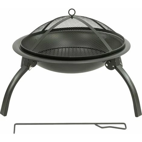 Brasero - Pliable - 56 Cm - Noir - MaxxGarden 4 Brasero - Pliable - 56 Cm - Noir - MaxxGarden – Image 2