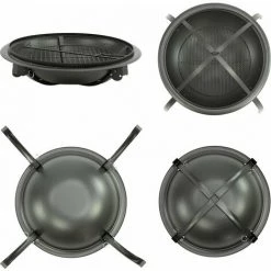 Brasero - Pliable - 56 Cm - Noir - MaxxGarden 9 Brasero - Pliable - 56 Cm - Noir - MaxxGarden -Chauffage d'extérieur Soldes 54009838 3
