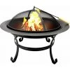 Brasero - M - Acier - 76 Cm - Noir - MaxxGarden -Chauffage d'extérieur Soldes 54009848 1