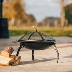 Brasero - Pliable - 56 Cm - Noir - MaxxGarden -Chauffage d'extérieur Soldes 54010107 5