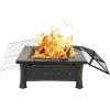 AICOK Brasero De Jardin,Foyer De Chauffage,Terrasse BBQ,Brasero Barbecue,avec 304 Grill En Acier Inoxydable,Couvercle De Protection Contre Les Étincelles, Fête/Patio/Camp,Carré,81*81*51cm 1 AICOK Brasero De Jardin,Foyer De Chauffage,Terrasse BBQ,Brasero Barbecue,avec 304 Grill En Acier Inoxydable,Couvercle De Protection Contre Les Étincelles, Fête/Patio/Camp,Carré,81*81*51cm -Chauffage d'extérieur Soldes 54027810 1