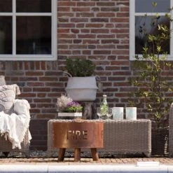 HOMMOO RedFire Foyer Fulla Rouille 88030 9 HOMMOO RedFire Foyer Fulla Rouille 88030 -Chauffage d'extérieur Soldes 54152224 4