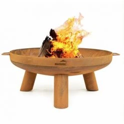 Bol De Feu - XL - Acier Corten - Ø100 Cm - Rouille - MaxxGarden