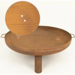 Bol De Feu - XL - Acier Corten - Ø100 Cm - Rouille - MaxxGarden 9 Bol De Feu - XL - Acier Corten - Ø100 Cm - Rouille - MaxxGarden -Chauffage d'extérieur Soldes 54290675 3