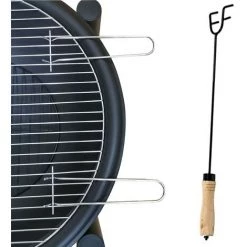 Cheminée Dextérieur - Zeus Cheminée - Avec Stockage Du Bois - Ø 60 Cm - Brasero - Noir - MaxxGarden 11 Cheminée Dextérieur - Zeus Cheminée - Avec Stockage Du Bois - Ø 60 Cm - Brasero - Noir - MaxxGarden -Chauffage d'extérieur Soldes 54290700 5