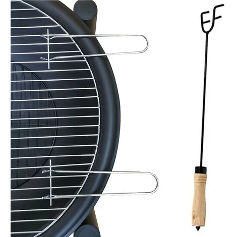 Cheminée Dextérieur - Zeus Cheminée - Avec Stockage Du Bois - Ø 60 Cm - Brasero - Noir - MaxxGarden 7 Cheminée Dextérieur - Zeus Cheminée - Avec Stockage Du Bois - Ø 60 Cm - Brasero - Noir - MaxxGarden – Image 5